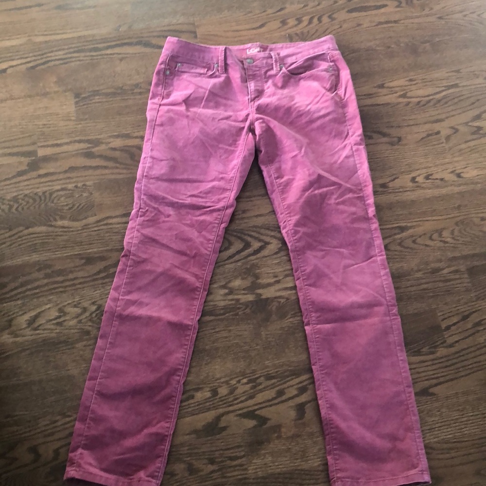 Loft corduroy modern fit pants
